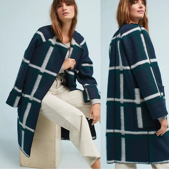 NVLT Margot Plaid Coat - Picture 3 of 5